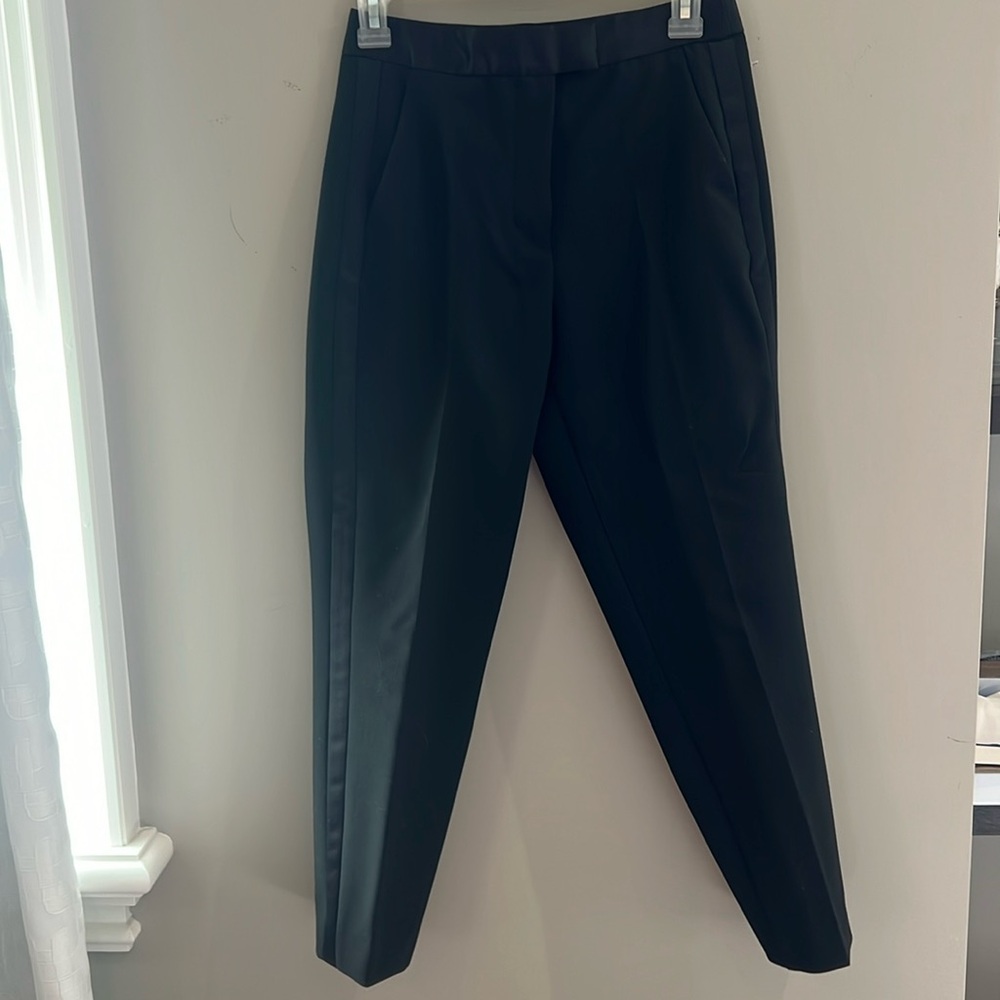 ZARA Tailored Trousers Side Satin Effect